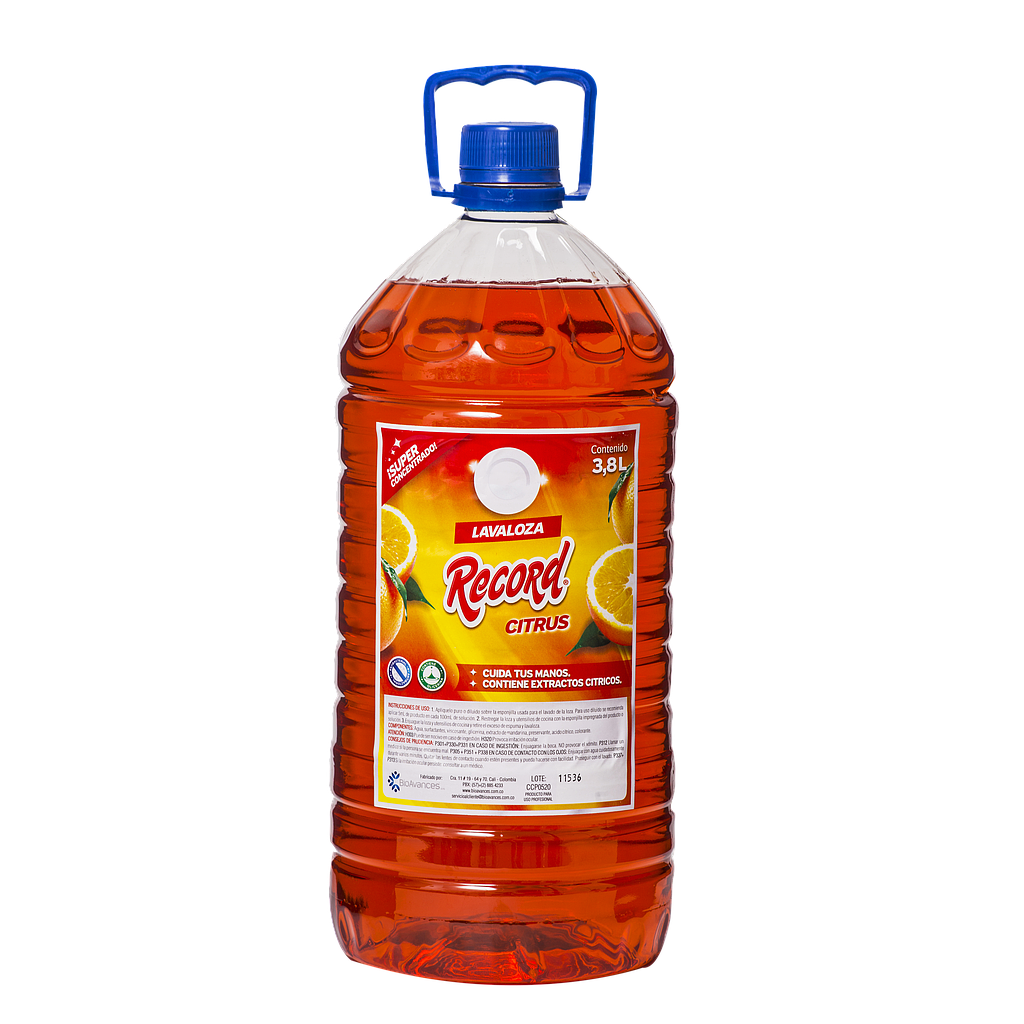 [100002] LAVALOZA CONC RECORD CITRUS*6*3800