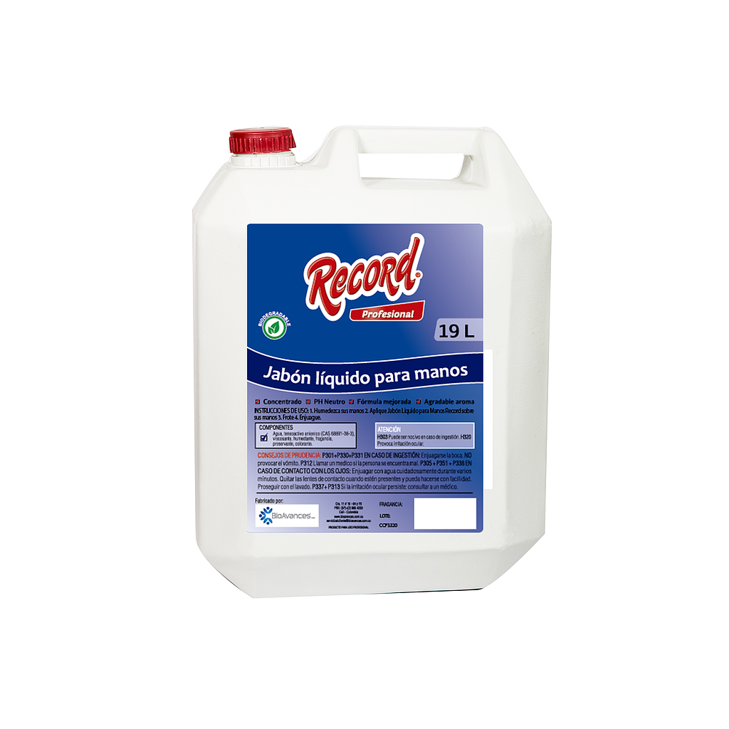 [070191] JABON LIQ P/M RECORD MANZANA R1 5GL