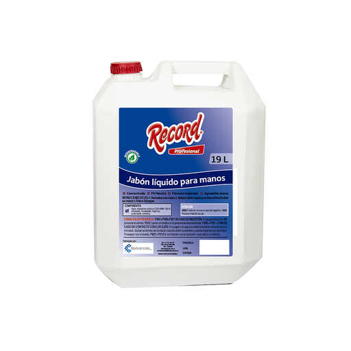 [070191] JABON LIQ P/M RECORD MANZANA R1 5GL